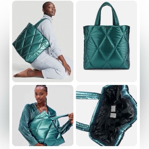Victoria's Secret Handbags - Victoria’s Secret Puffer Tote Bag